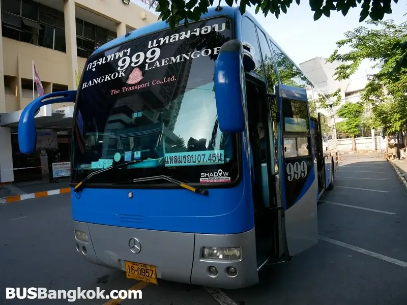 Intercity Bus at Ekkamai Bus Terminal